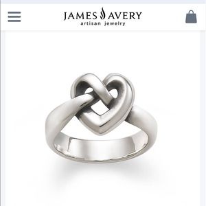 James Avery Heart Knot Ring